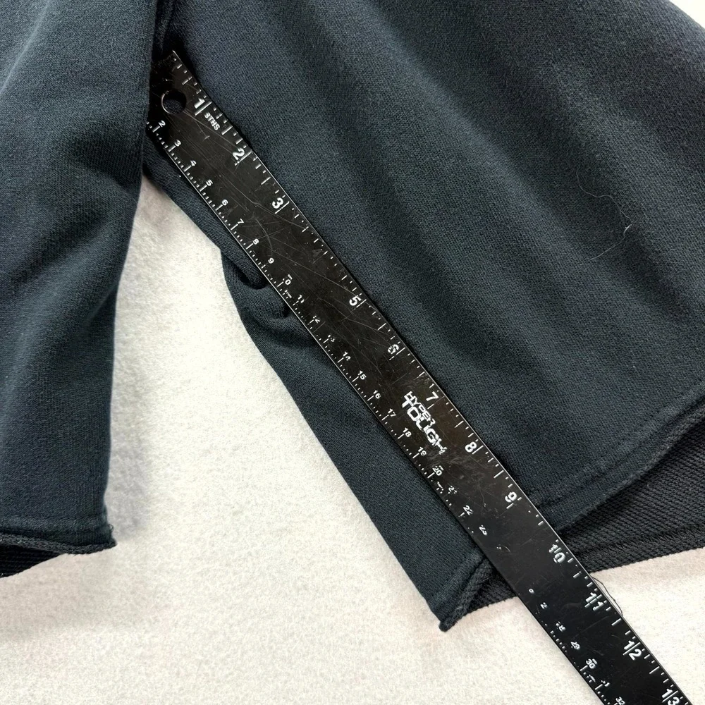 Air‎ Jordan Fleece Sweat Shorts Mens Small Black White Jumpman Logo Drawstring